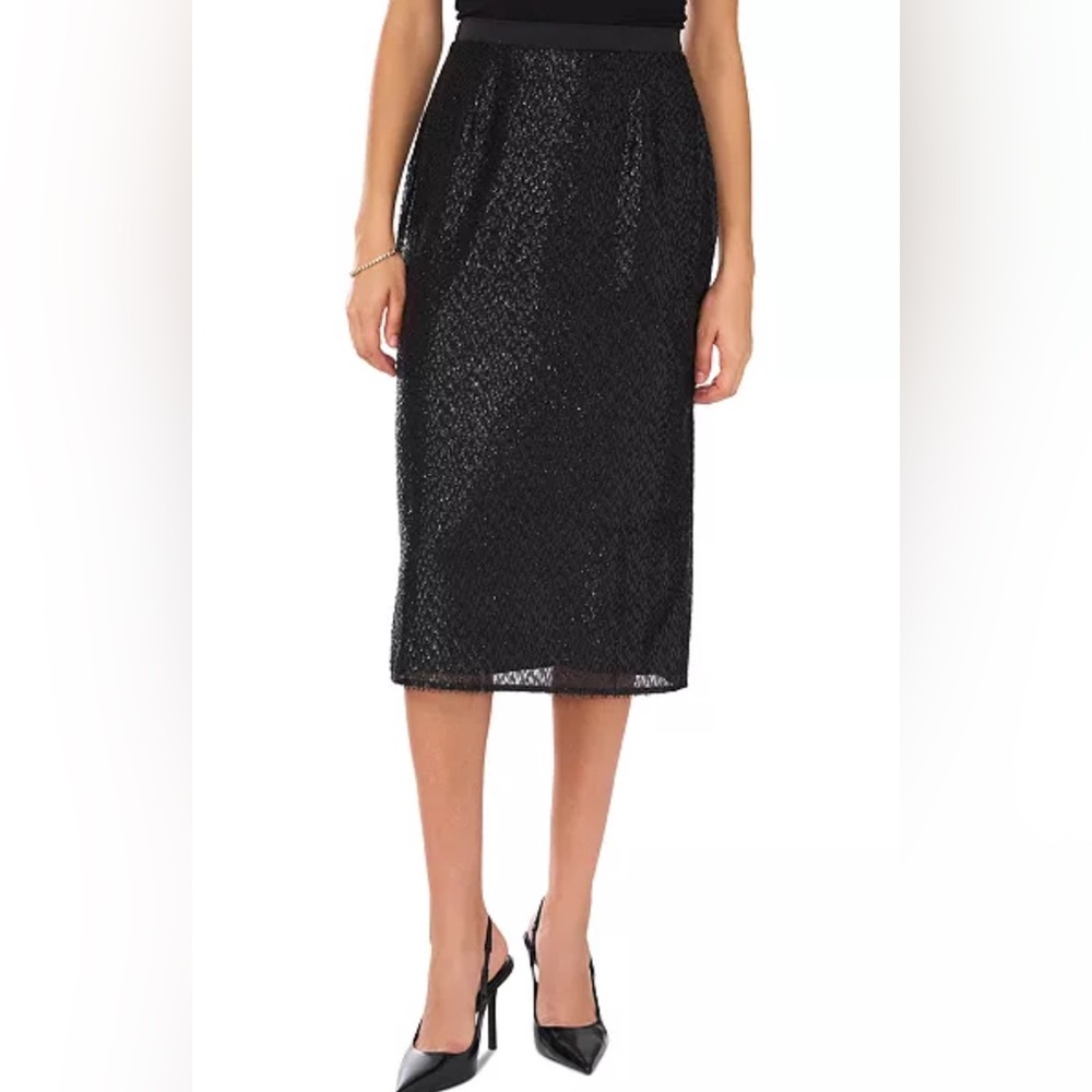 1. STATE Eyelash-Textured Pencil Skirt